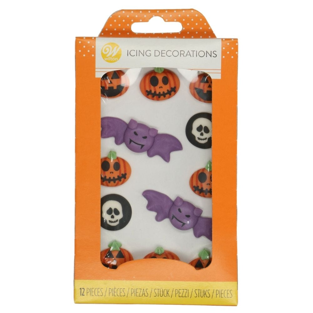 Wilton Halloween Set Royal Icing Decorations Set Of 12