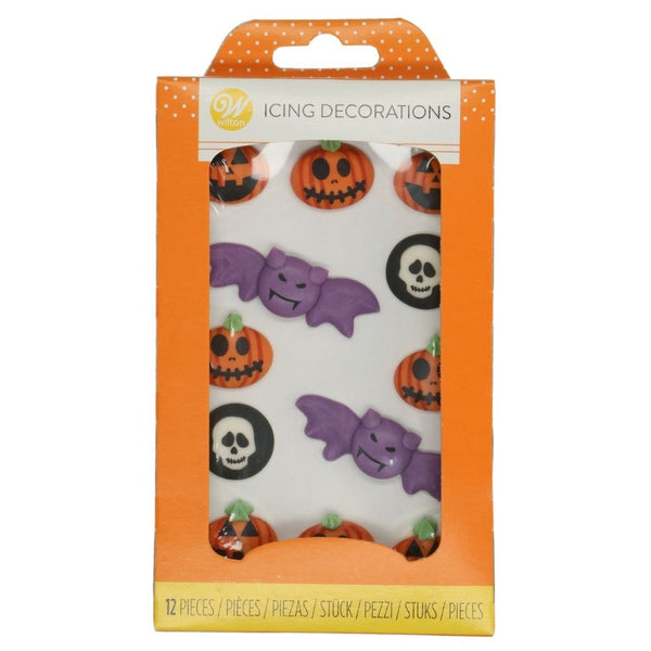 Wilton LOW DATE - Halloween Set Royal Icing Decorations Set Of 12 - Wilton [APRIL 2026]