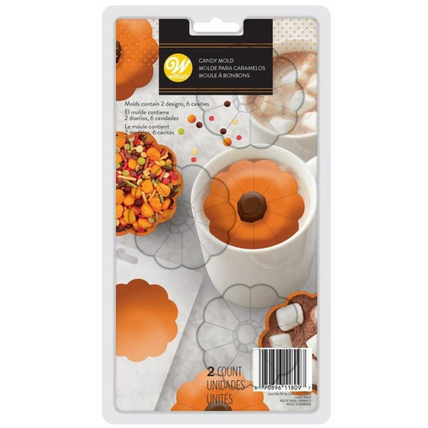 Wilton Pumpkin - Chocobomb Mould Set Of 2