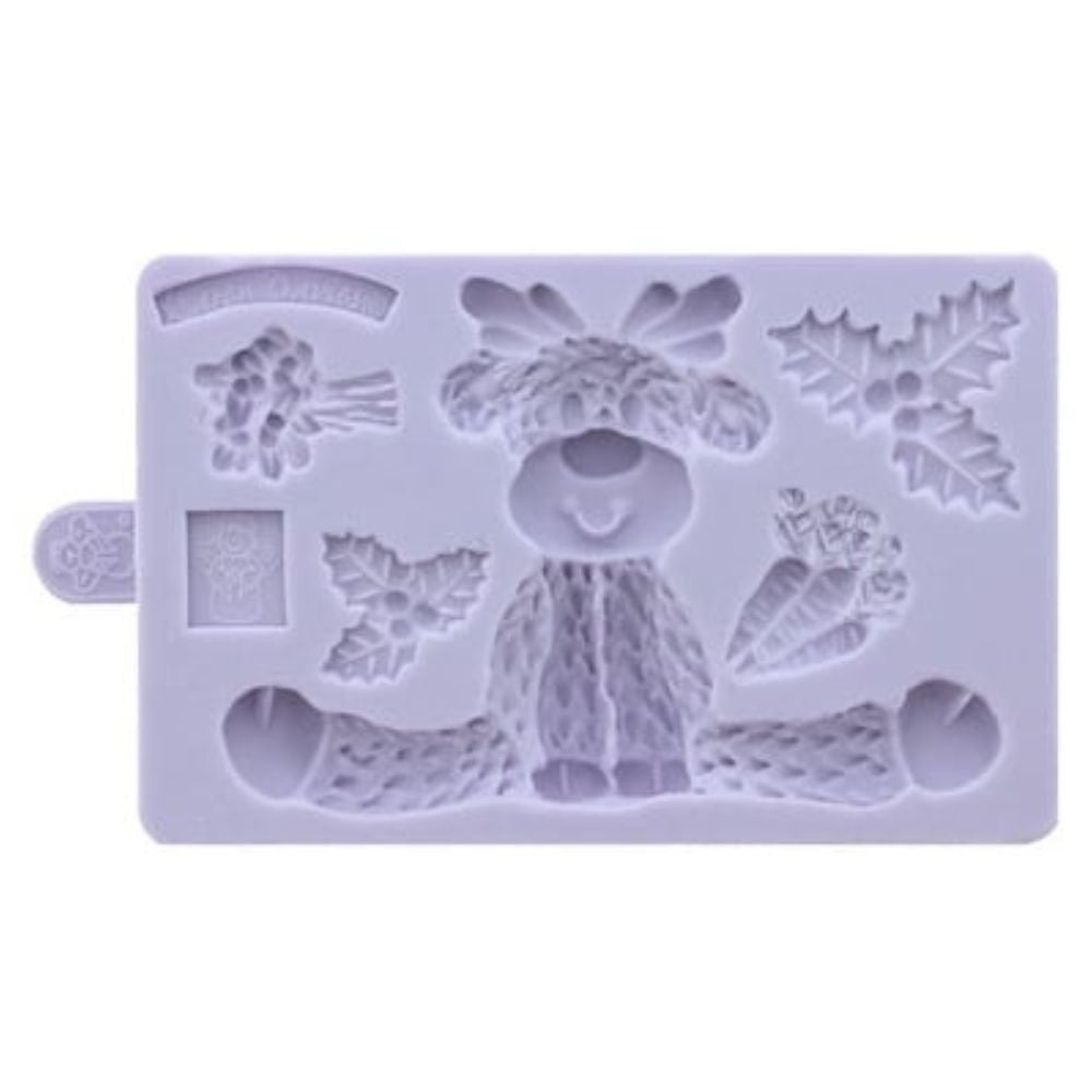 Karen Davies Sitting Reindeer Mould