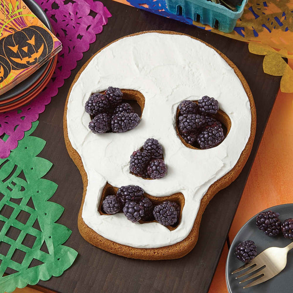 Wilton Halloween Skull Cake Tin