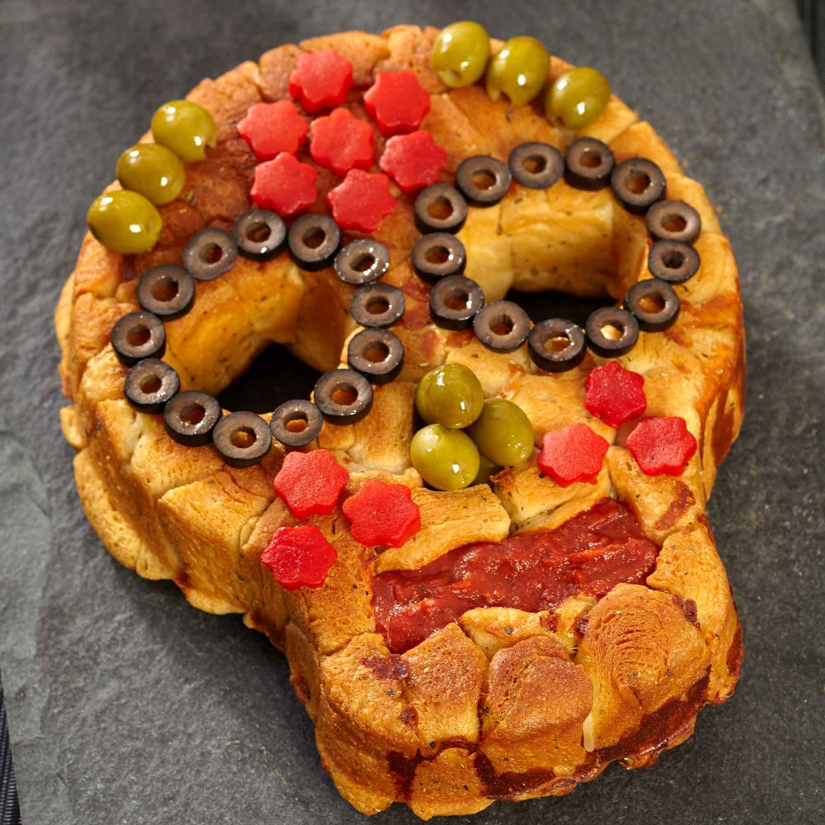 Wilton Halloween Skull Cake Tin
