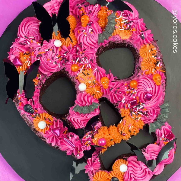 Wilton Halloween Skull Cake Tin