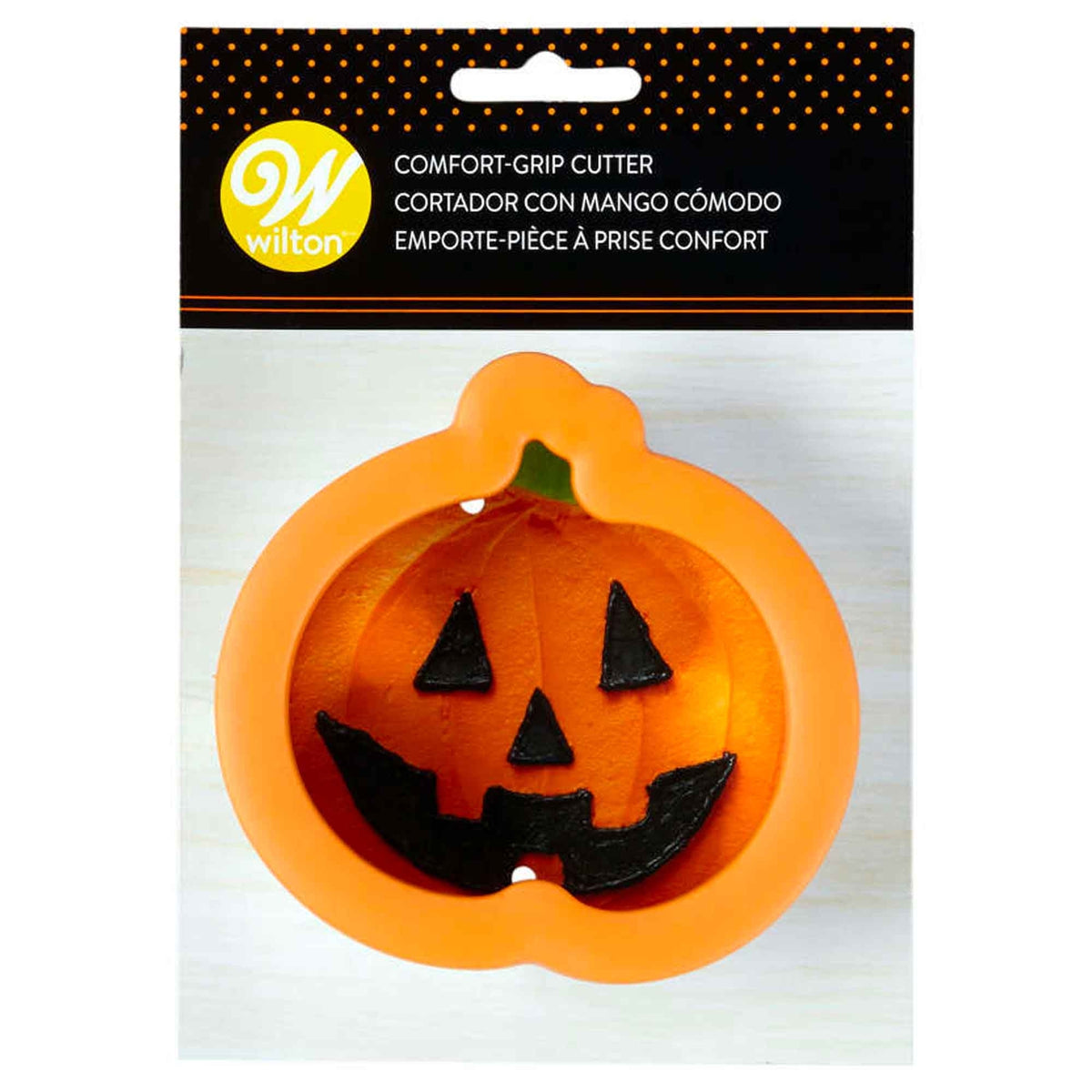Wilton Jack O Lantern - Grippy Cookie Cutter