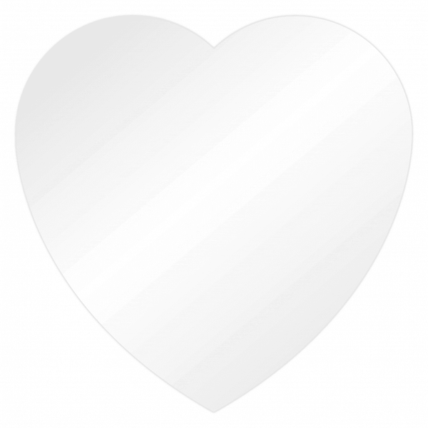 Choctastique Heart Ganache Plate - Pack Of 2