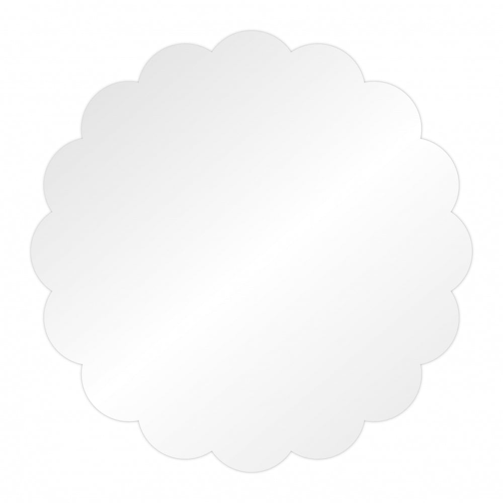 Choctastique Scollop Style 2 Ganache Plate - Pack Of 2