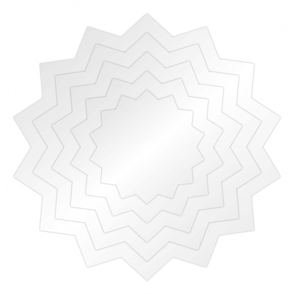 Choctastique Star Ganache Plate - Pack Of 2