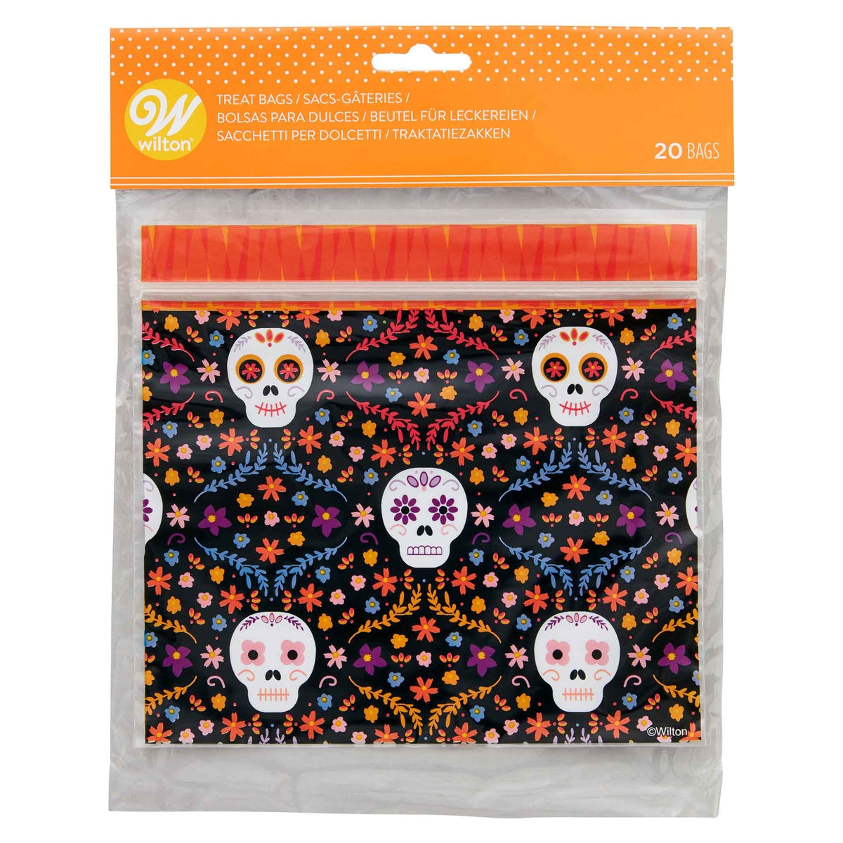 Wilton Day Of The Dead - Treat Bags Set Of 20