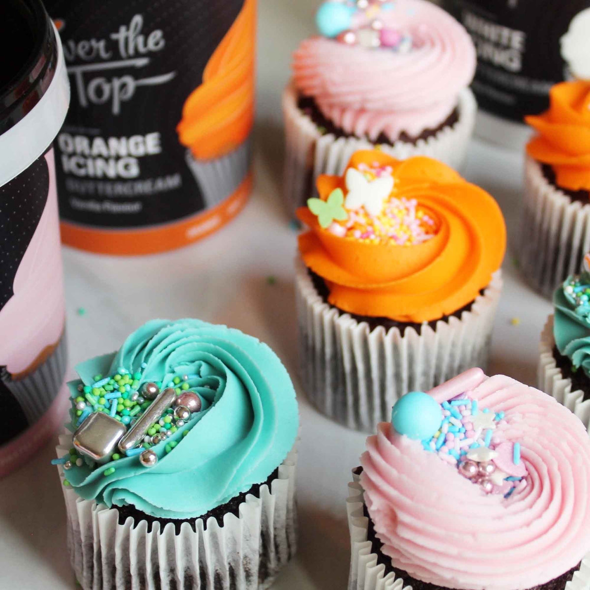 Over The Top Orange Buttercream 425g