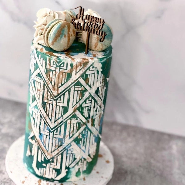 Belsize Cakes Opulence Cake Stencil