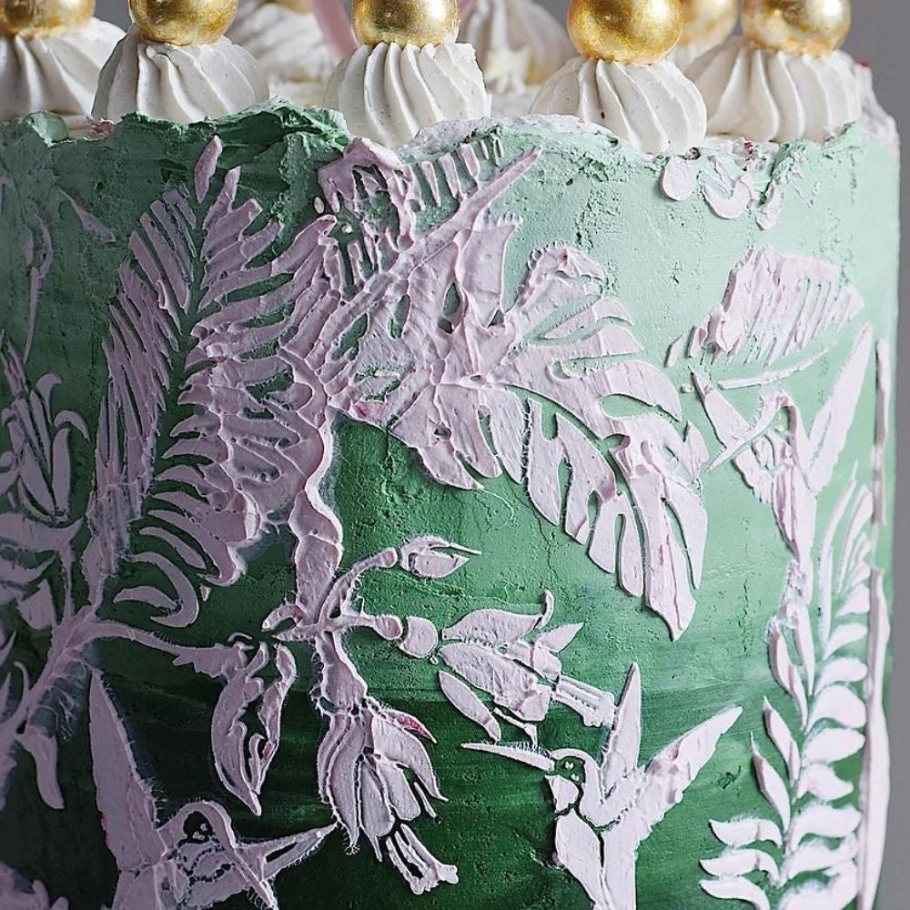 Belsize Cakes Hummingbird Cake Stencil