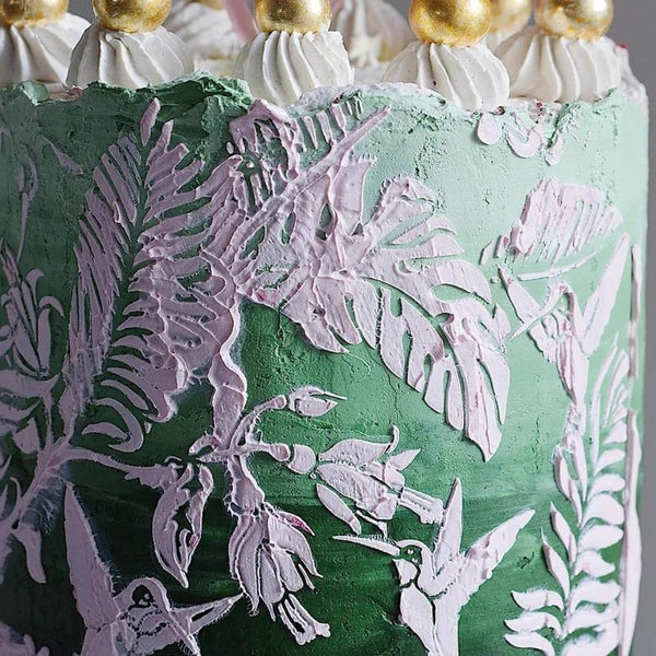 Belsize Cakes Hummingbird Cake Stencil