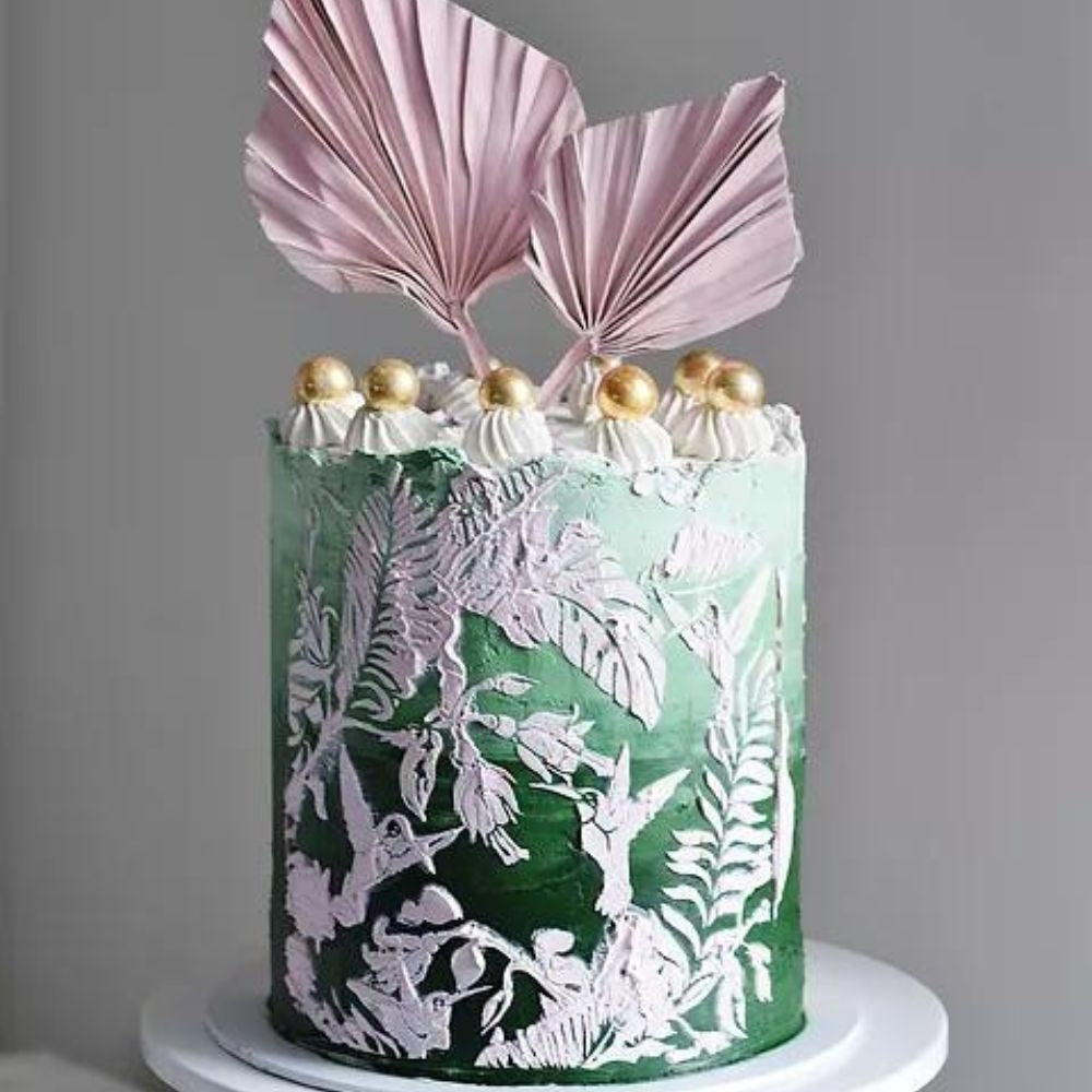 Belsize Cakes Hummingbird Cake Stencil