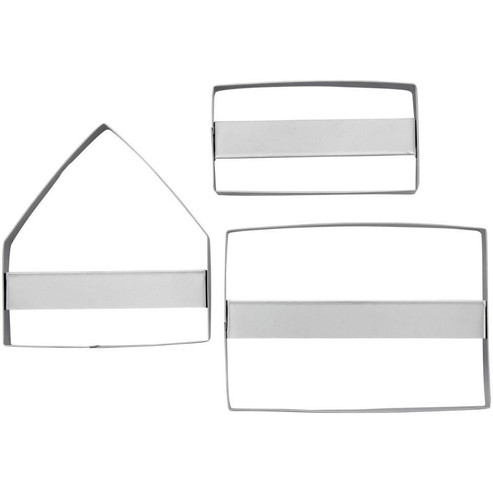 Wilton Gingerbread House Cutter Set Of 3