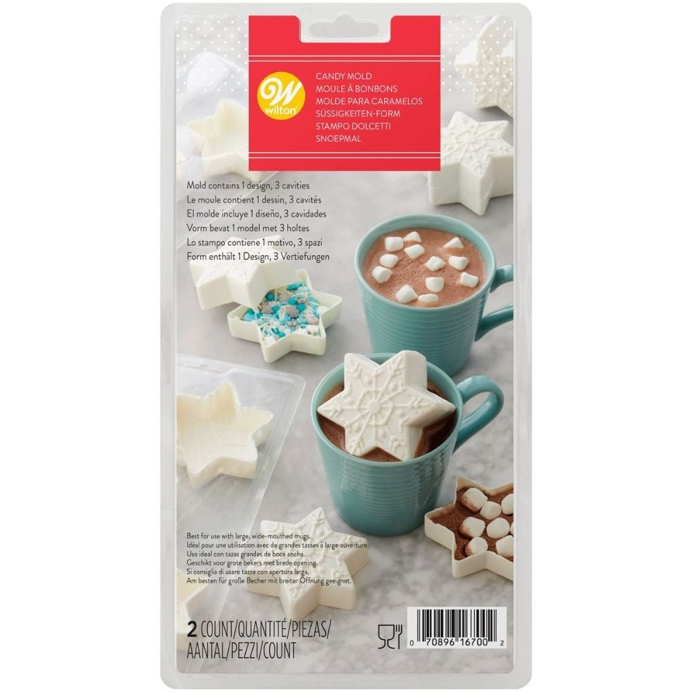 Wilton Snowflake 3D Hot Chocolate Mould