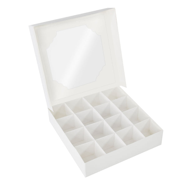 Simply Making White Treat Box x 5 (16 Cavity)