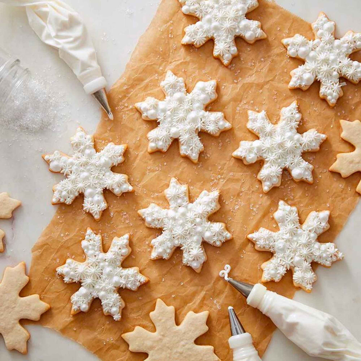 Wilton Snowflake Cookie Cutter Set of 7