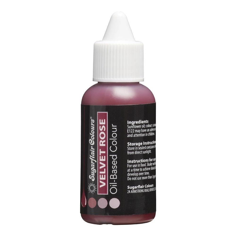 Sugarflair Bouquet - Oil Based Food Colouring 30ml Set Of 6