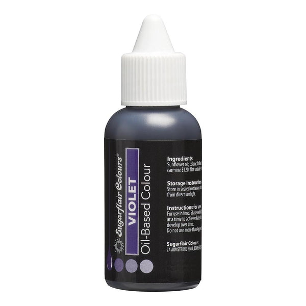 Sugarflair Unicorn - Oil Based Food Colouring 30ml Set Of 6