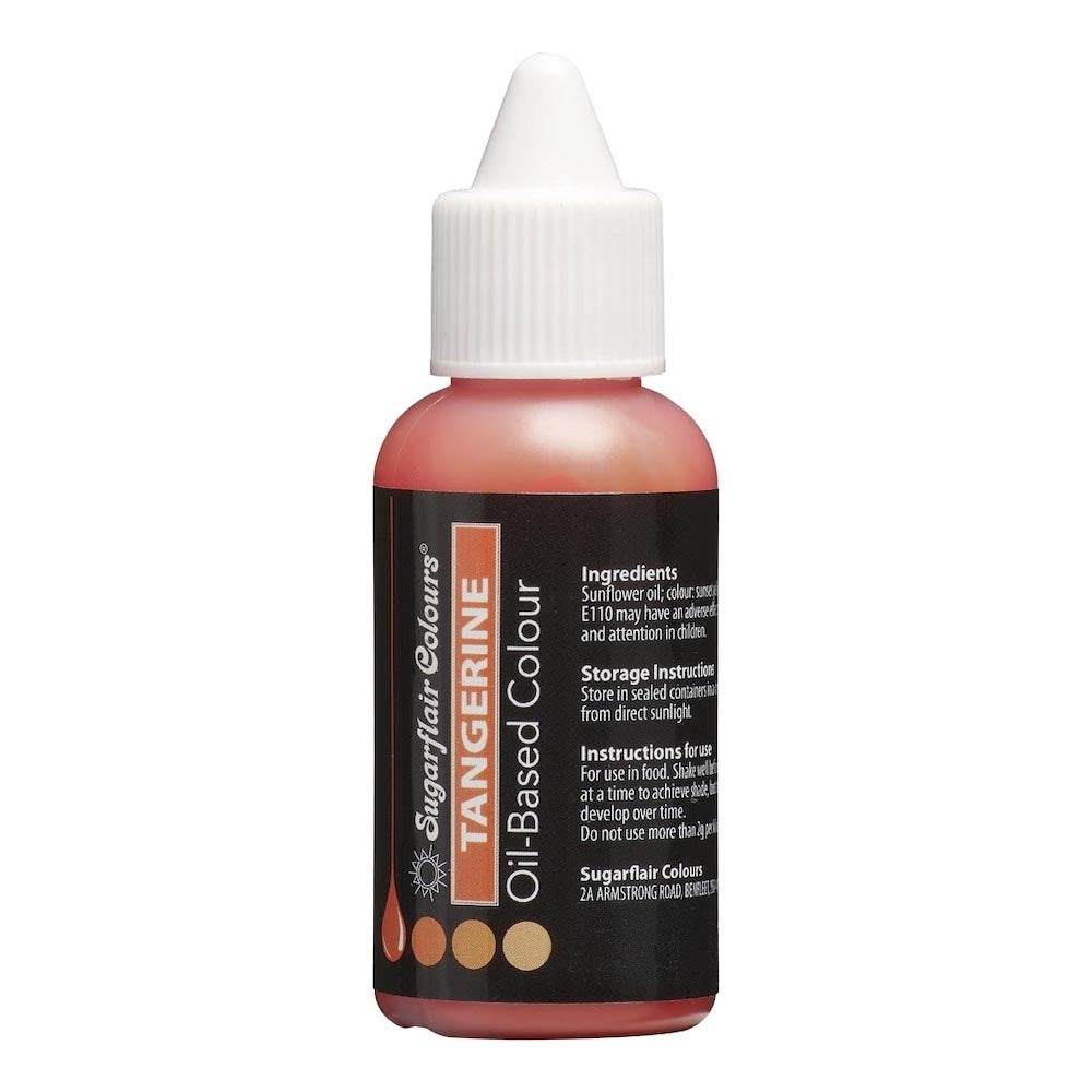 Sugarflair Rainbow - Oil Based Food Colouring 30ml Set Of 6