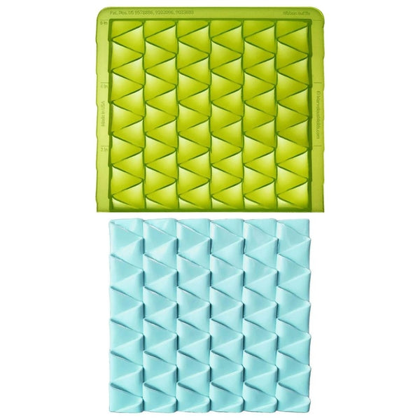 Marvelous Molds Ribbon Ruffle Simpress Mould