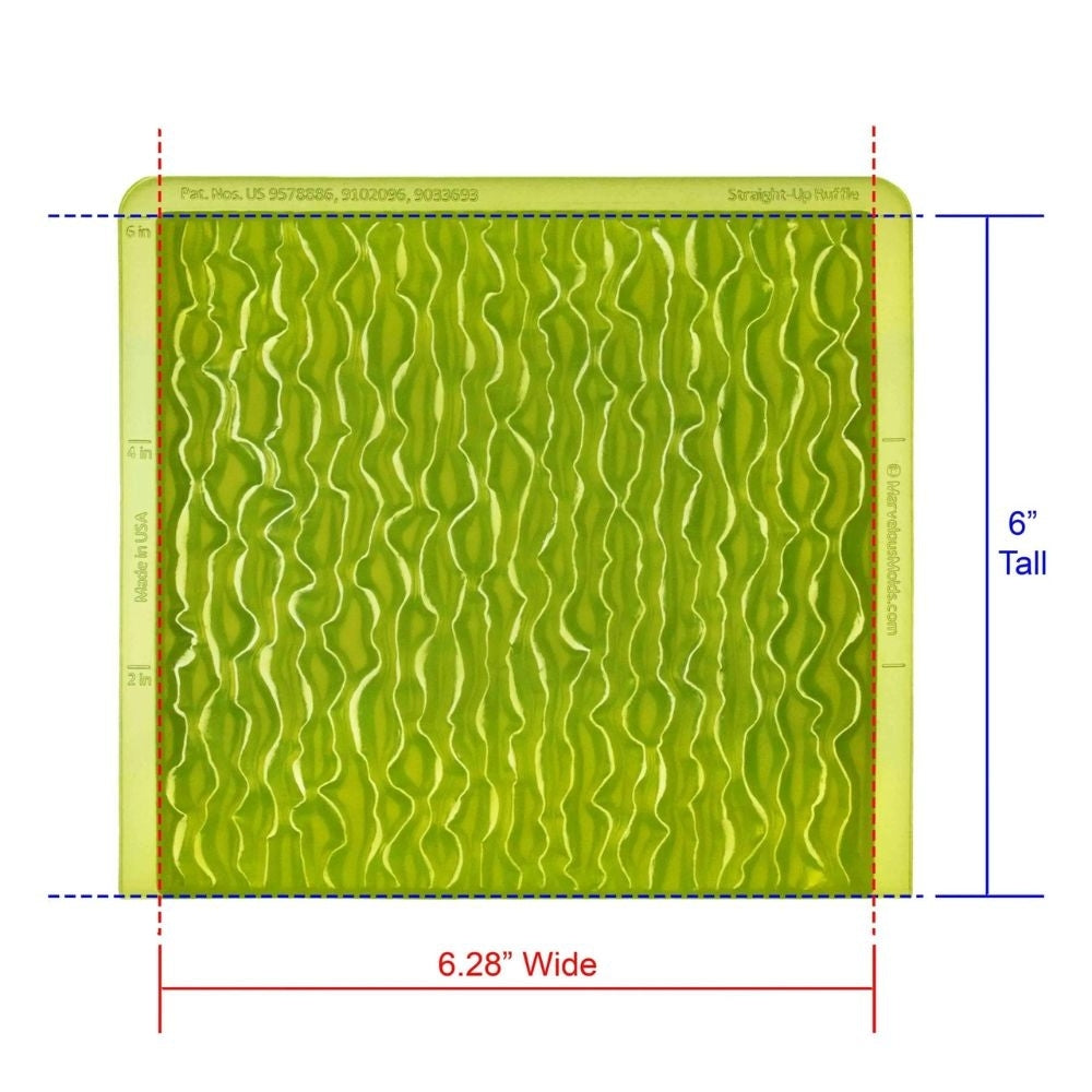 Marvelous Molds Straight-Up Ruffle Mould - Marvelous Molds