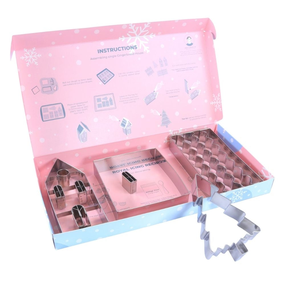 PME Gingerbread House Cutter Set - PME