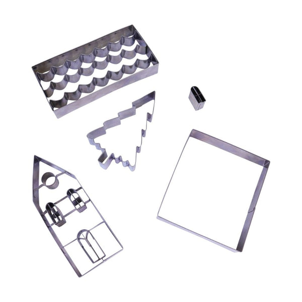 PME Gingerbread House Cutter Set - PME