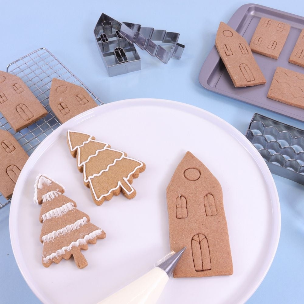 PME Gingerbread House Cutter Set - PME