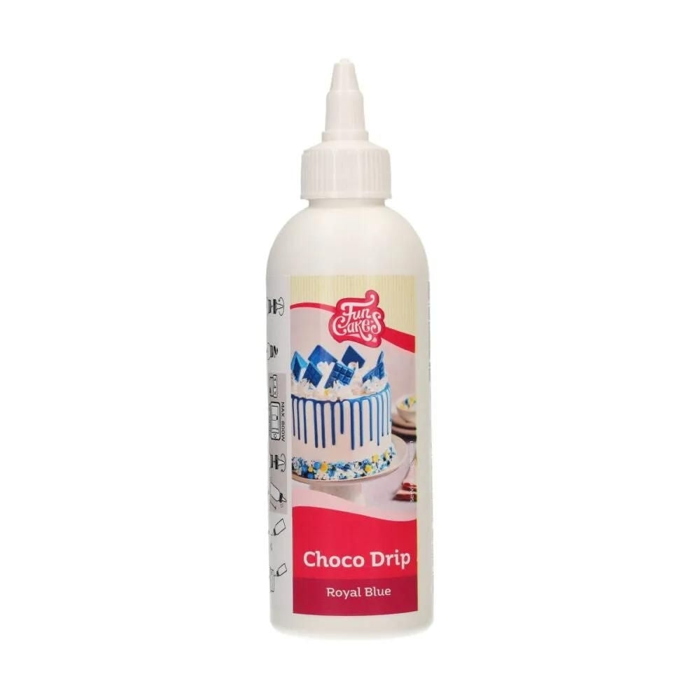 FunCakes Choco Drip 180g - Royal Blue
