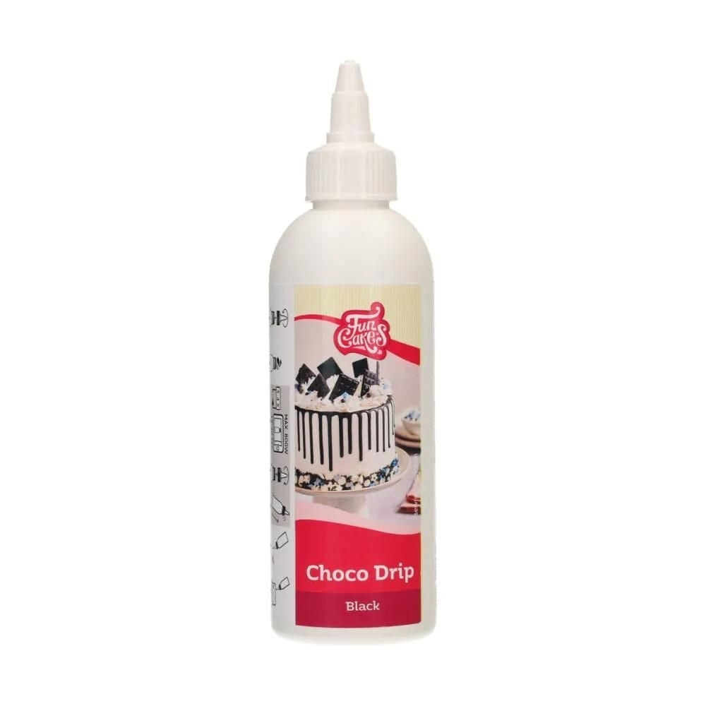 FunCakes Choco Drip 180g - Black
