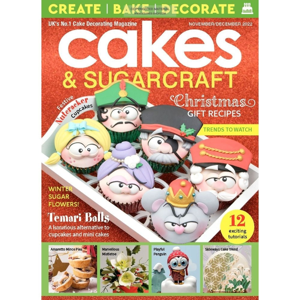 Squires Kitchen Issue 66 Cakes & Sugarcraft Magazine