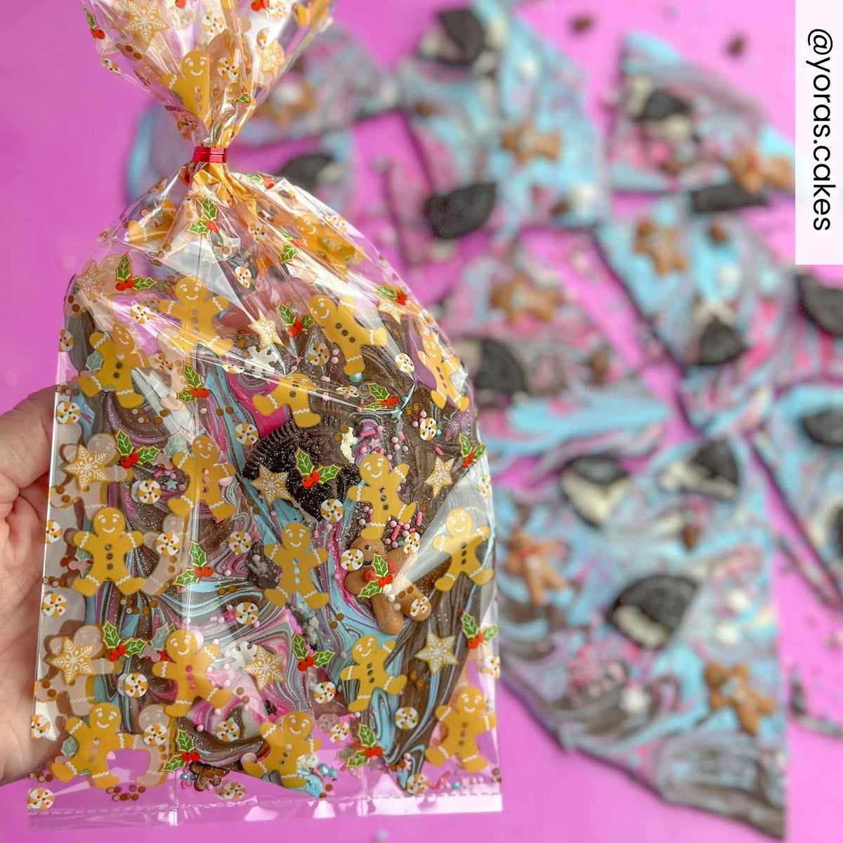 Anniversary House Gingerbread Treat Bags x 20