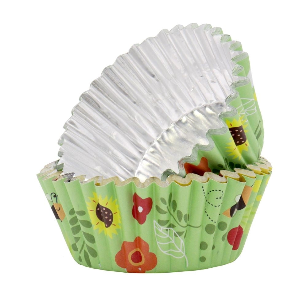 PME Bees Foil Baking Cups Pack Of 30 - PME