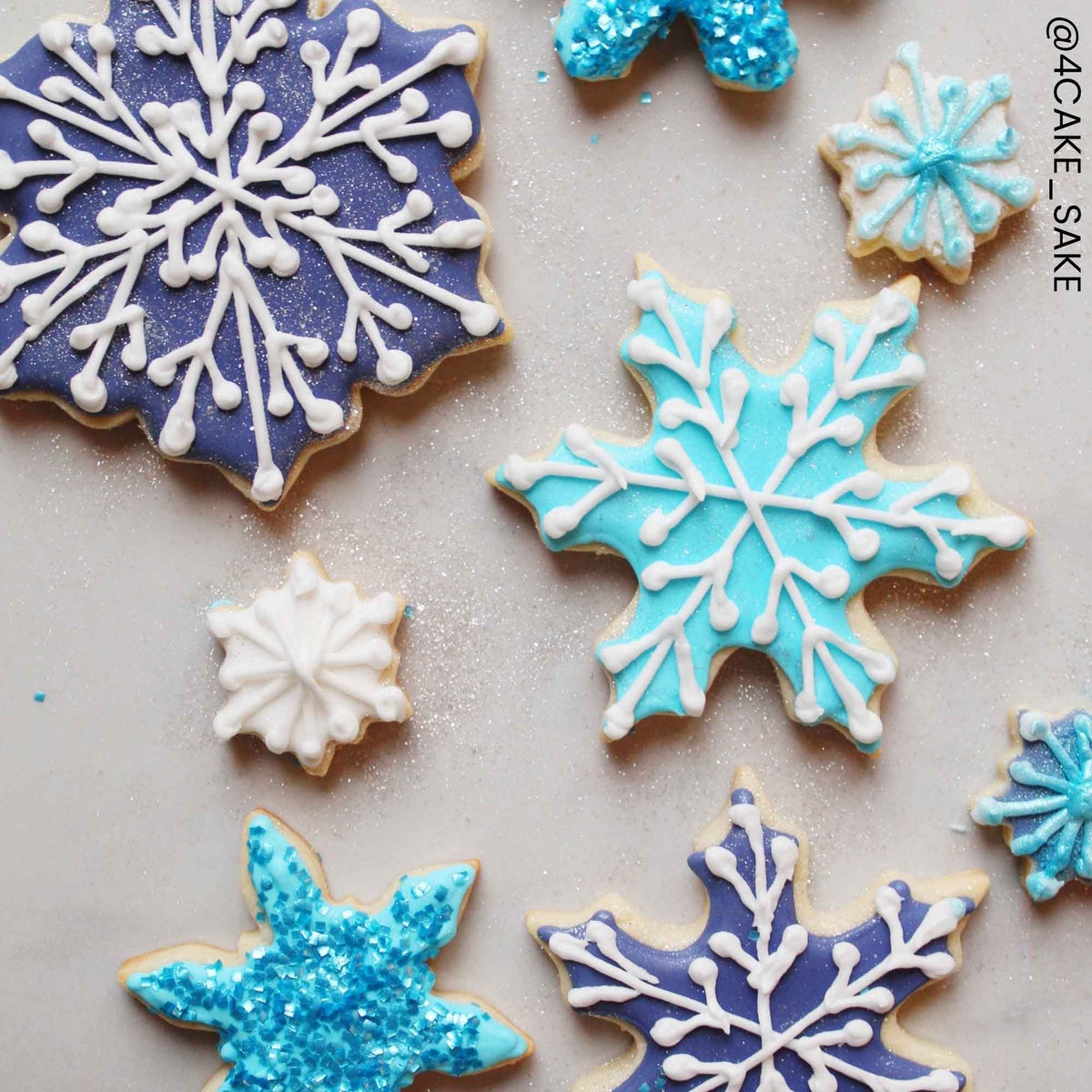 Wilton Snowflake Cookie Cutter Set of 7