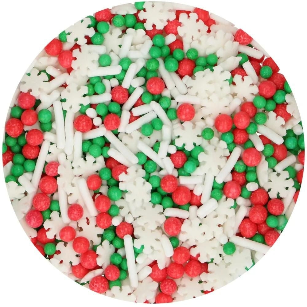 FunCakes Christmas Sprinkle Medley