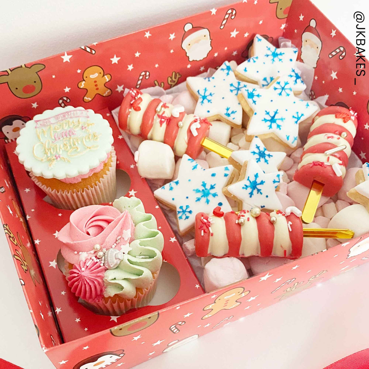Simply Making Festive Friends Hamper & Cupcake Box - Pack Of 2
