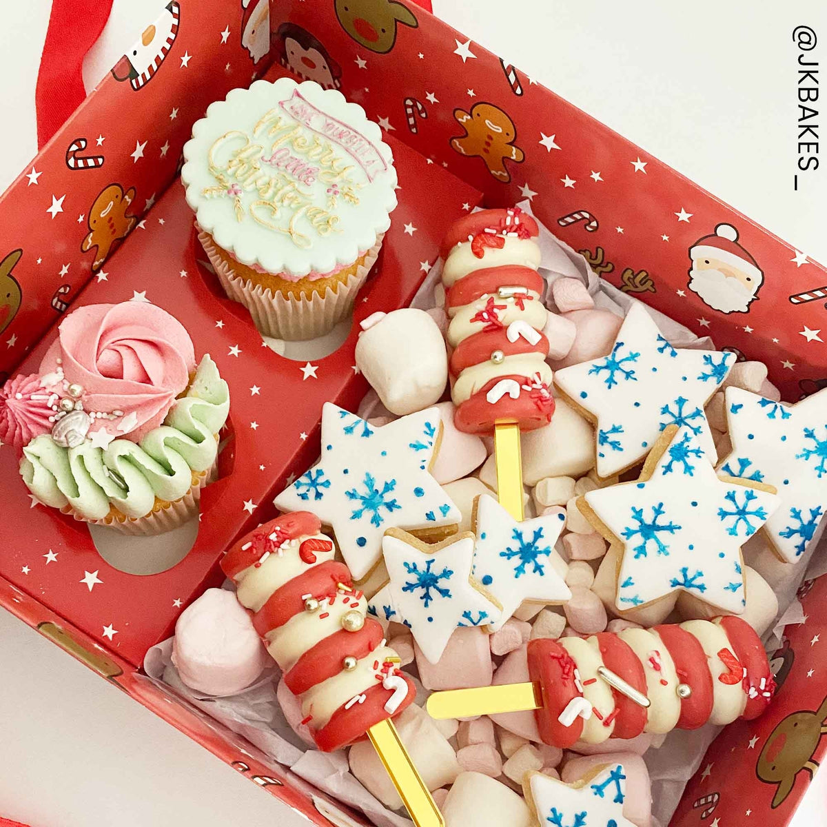 Simply Making Festive Friends Hamper & Cupcake Box - Pack Of 2