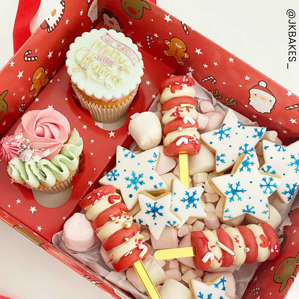 Simply Making Festive Friends Hamper & Cupcake Box - Pack Of 2