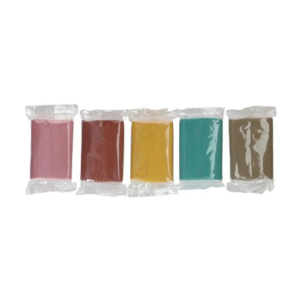 FunCakes EXPIRED - FunCakes Sugar Paste Multipack Earth Colours 5 x 100g [AUG 2025]