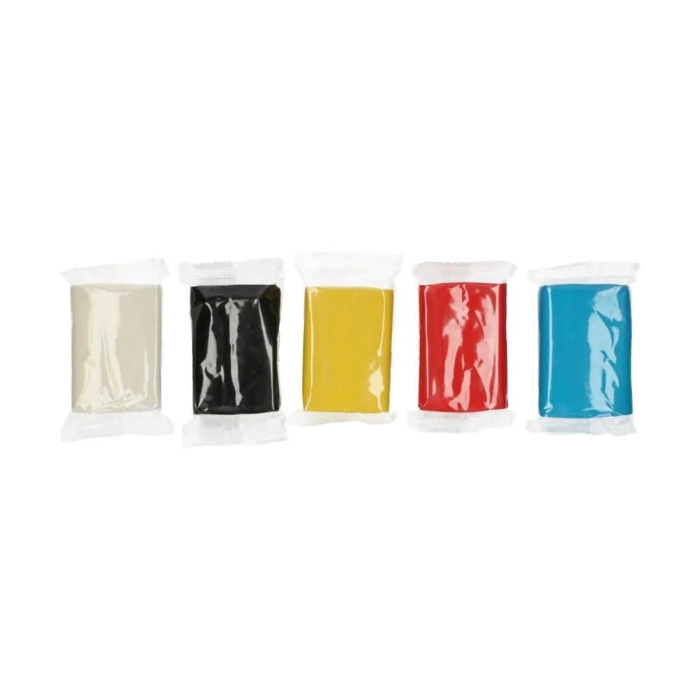 FunCakes LOW DATE - FunCakes Sugar Paste Multipack Primary Colours 5x100g [JUNE 2026]