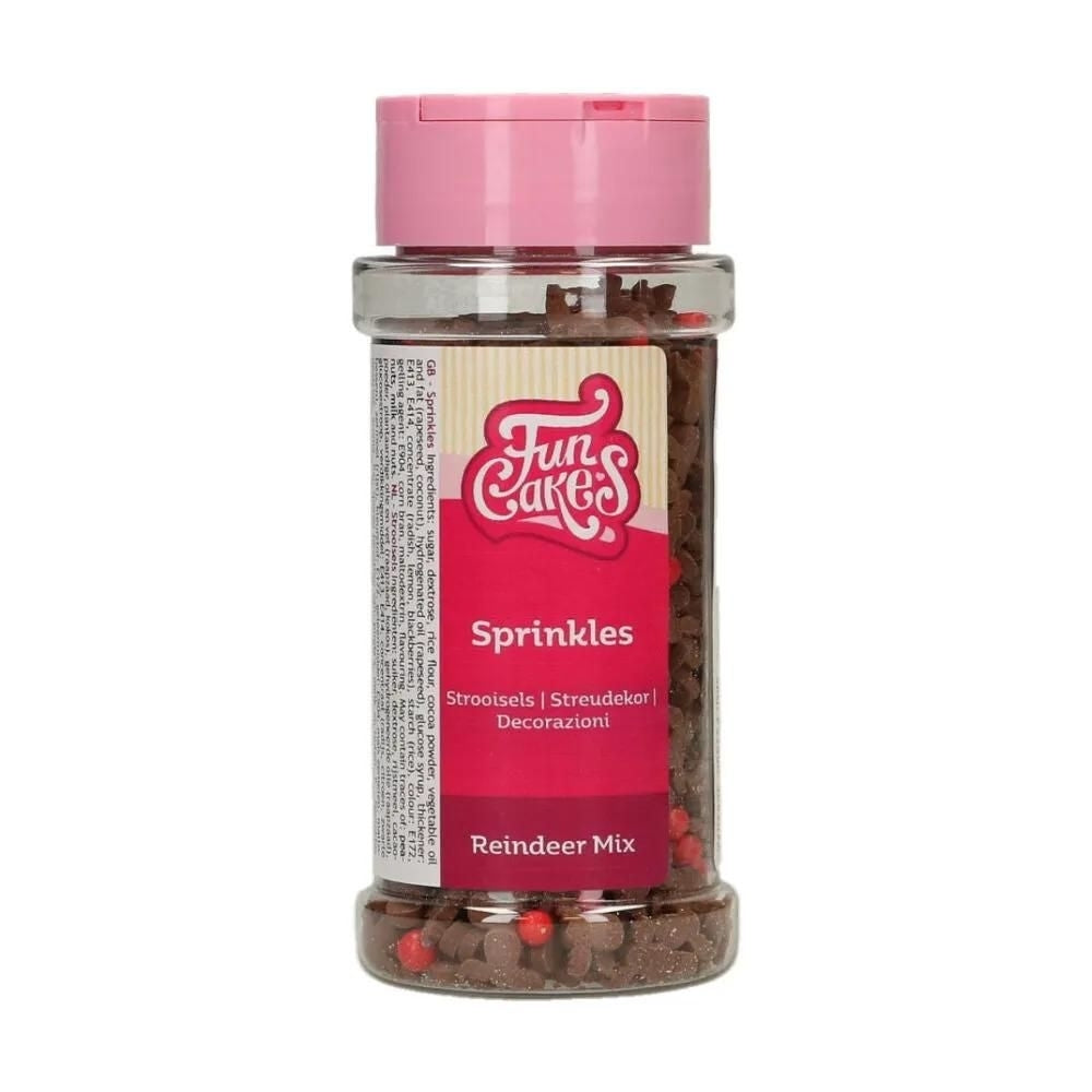 FunCakes Reindeer Sprinkle Mix 55g