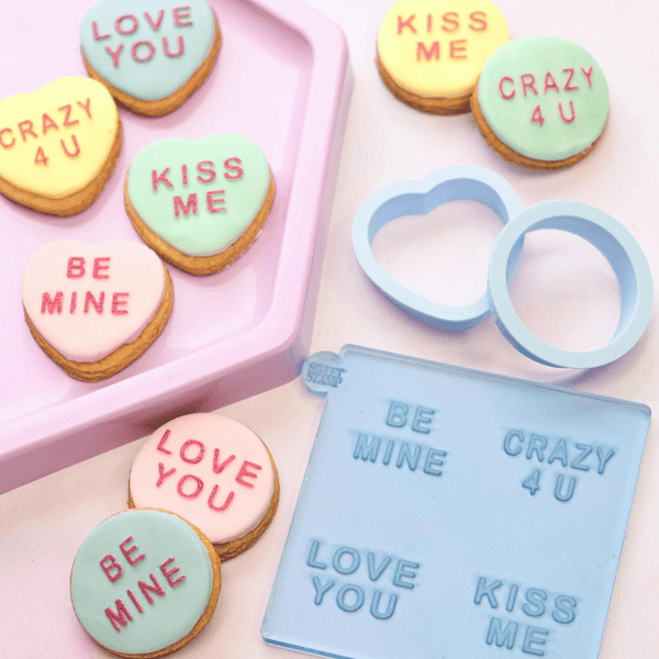 Sweet Stamp Love Heart Sweets - OUTboss Stamp N Cut