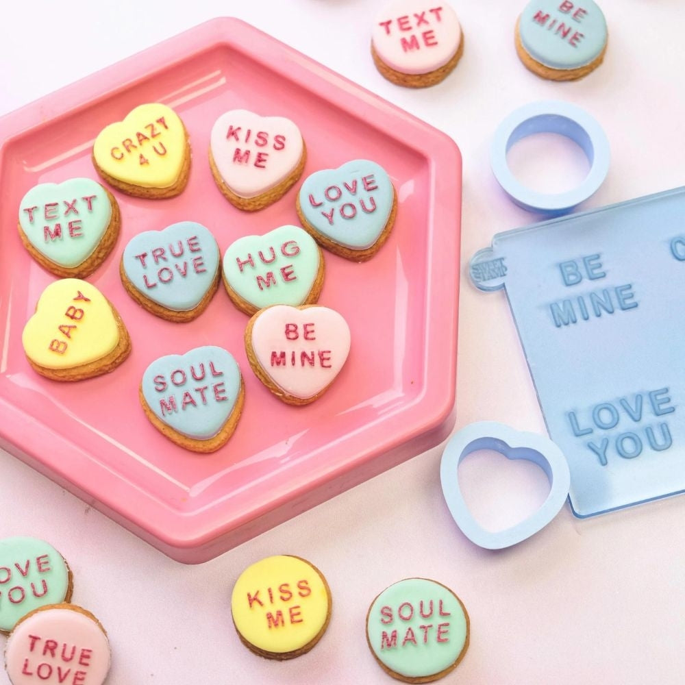 Sweet Stamp Love Heart Sweets - OUTboss Stamp N Cut