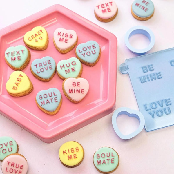 Sweet Stamp Love Heart Sweets - OUTboss Stamp N Cut