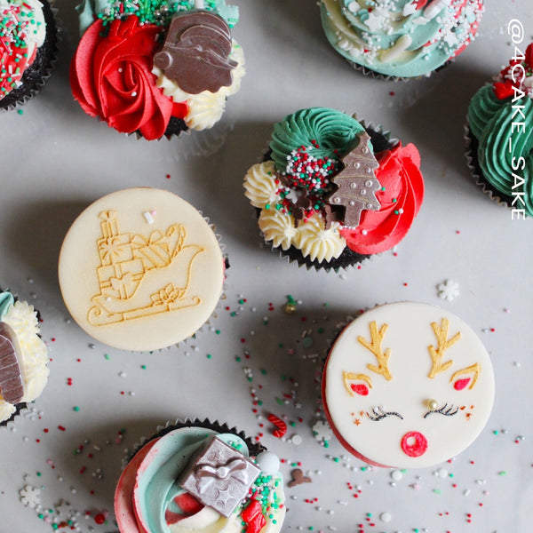 FunCakes Christmas Baking Cases x 48