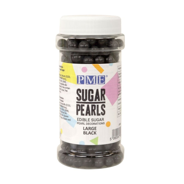 PME 7mm Black Sugar Pearls 90g