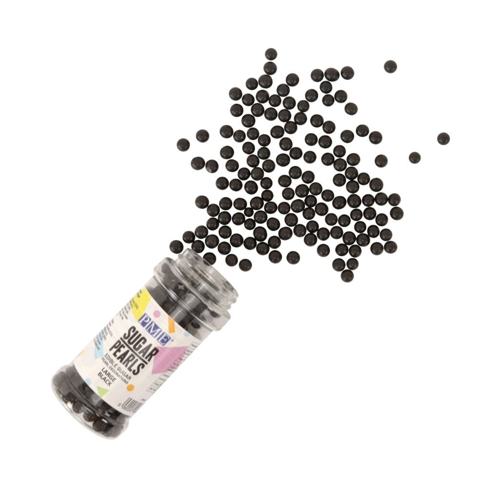 PME 7mm Black Sugar Pearls 90g