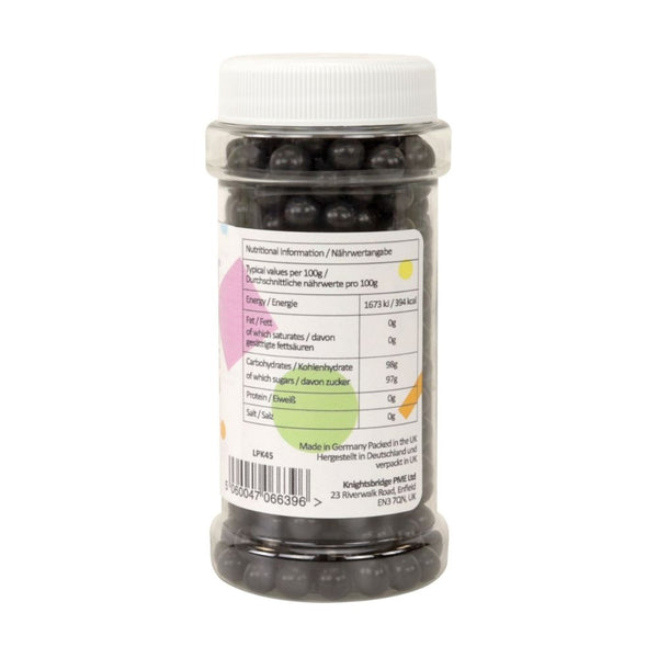 PME 7mm Black Sugar Pearls 90g
