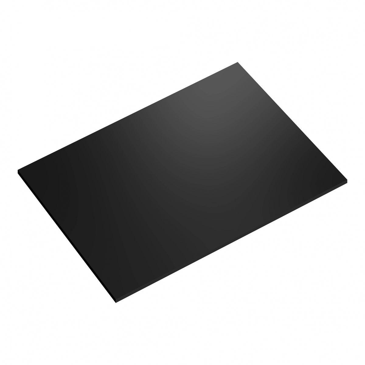 Simply Making 5mm Black Rectangle Gloss Masonite Board